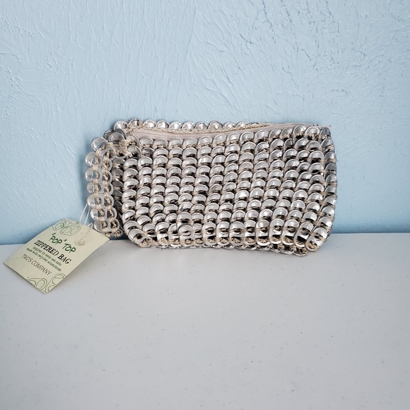 Upcycle Pop Top zipper bag/wristlet - Picture 7 of 8